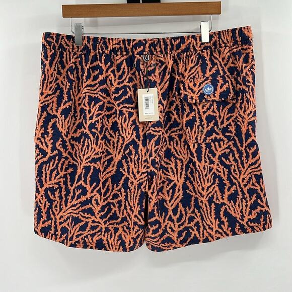 Peter Millar Crowned Coral Swim Trunks - Sahar - XL - New with tags - Picture 7 of 7
